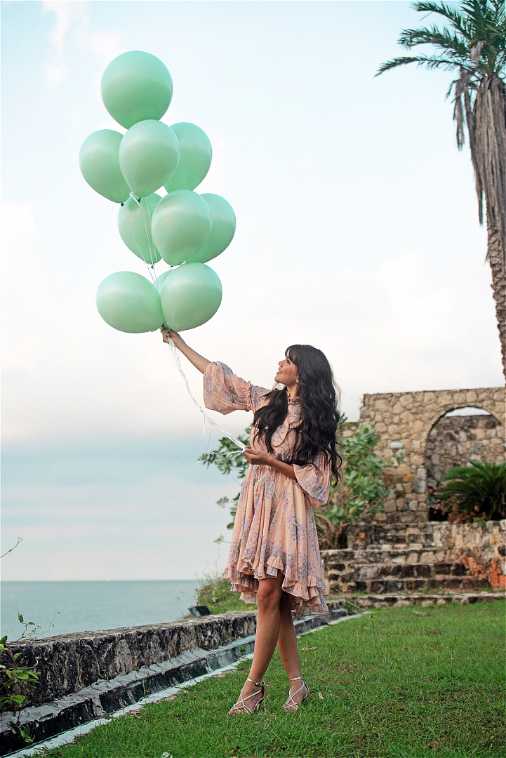 Шар (12''/30 см), Зеленый чай (126), пастель ретро, 12 шт.