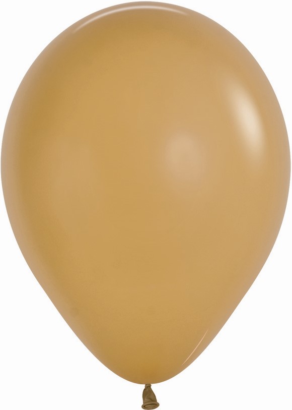 Шар (12''/30 см), Кофе Латте (073), пастель, 12 шт.