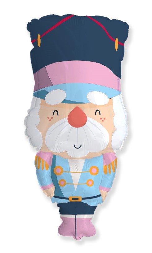 Шар (13''/33 см) Мини-фигура, Щелкунчик, 1 шт.