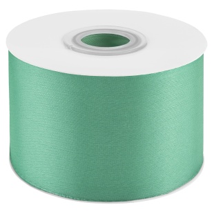 Лента атласная (5 см*22,85 м) Бирюзовый, 1 шт.