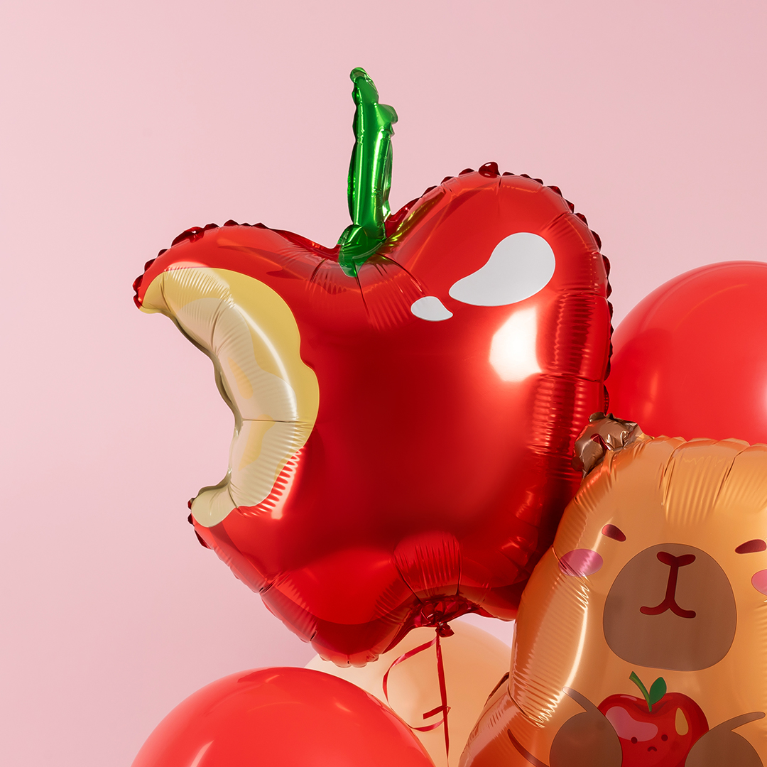 Шар (21''/53 см) Фигура, Яблоко, 1 шт.