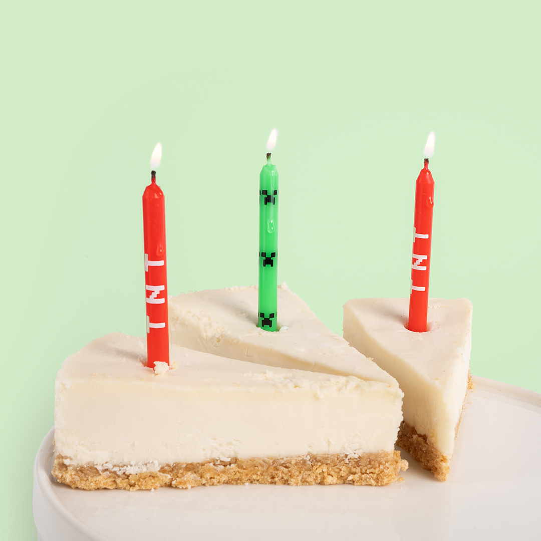 Свечи Пиксели, 0,8*8 см, 8 шт.