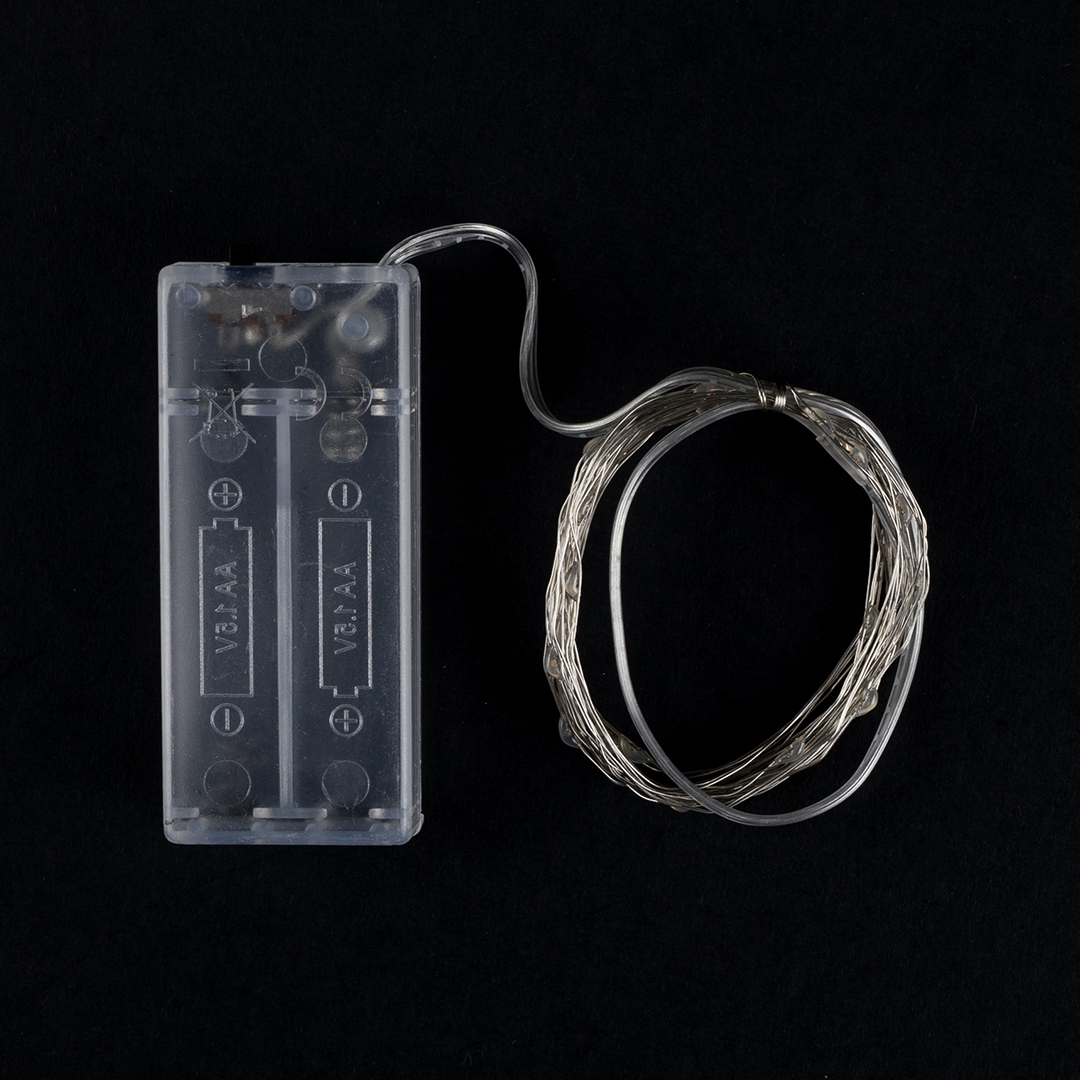 Светодиодная гирлянда, Роса 30 Led, IP14, 3 м. Фиолетовый, 1 шт.