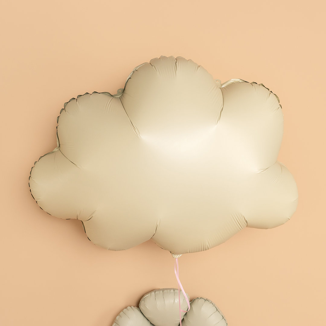 Шар (27''/69 см) Фигура, Облако, Сатин, 1 шт.