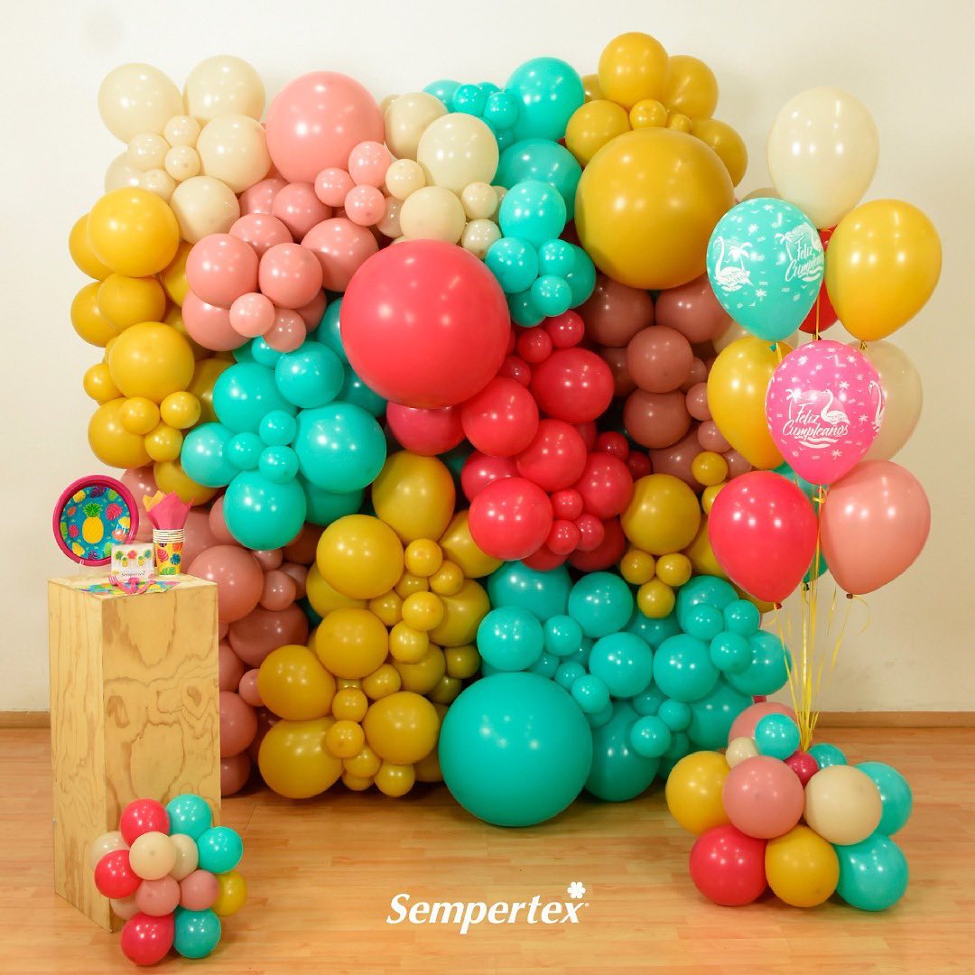 Шар (18''/46 см), Тропический коралл (059), пастель, 25 шт.