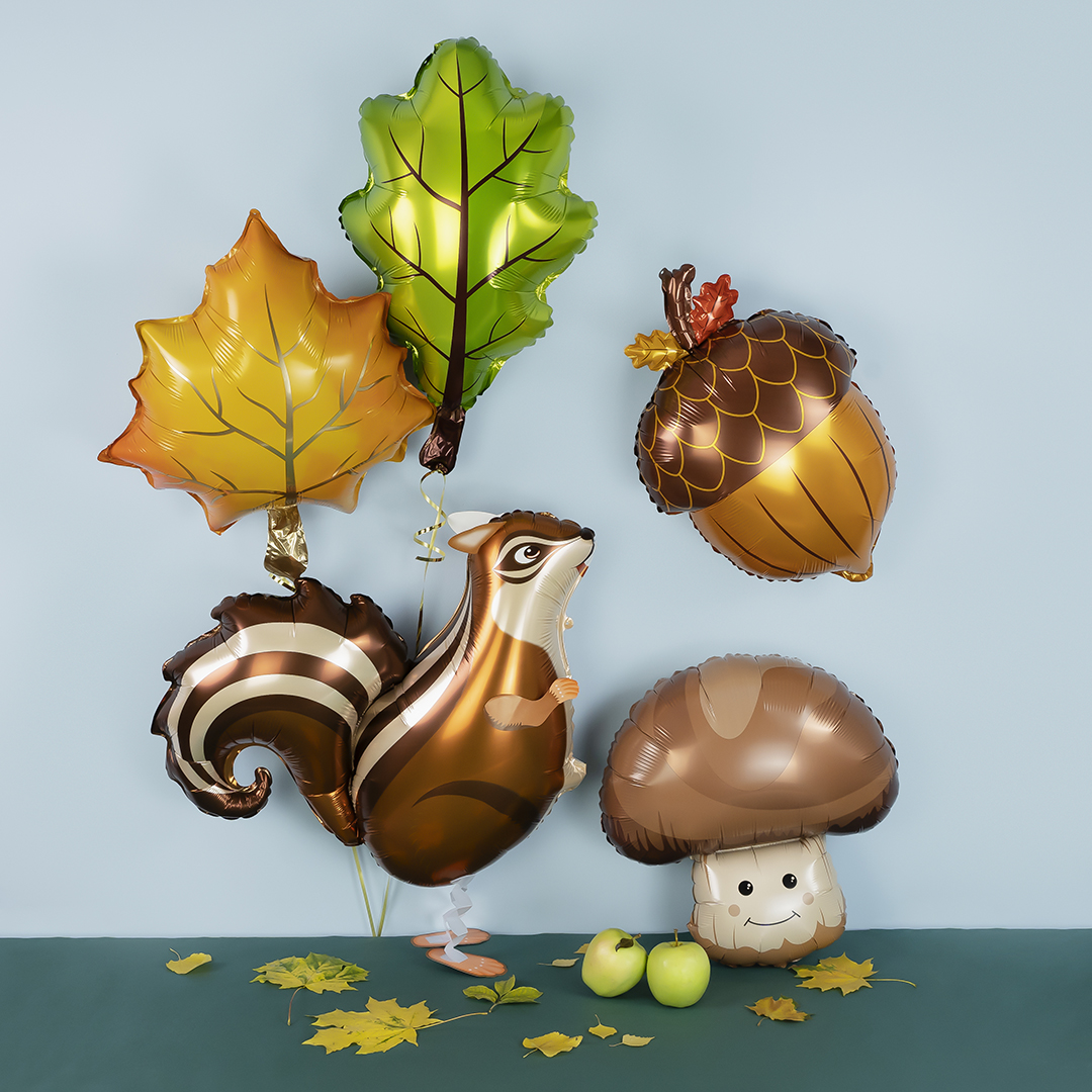 Шар 3D (29''/74 см) Ходячая Фигура, Бурундук, 1 шт.