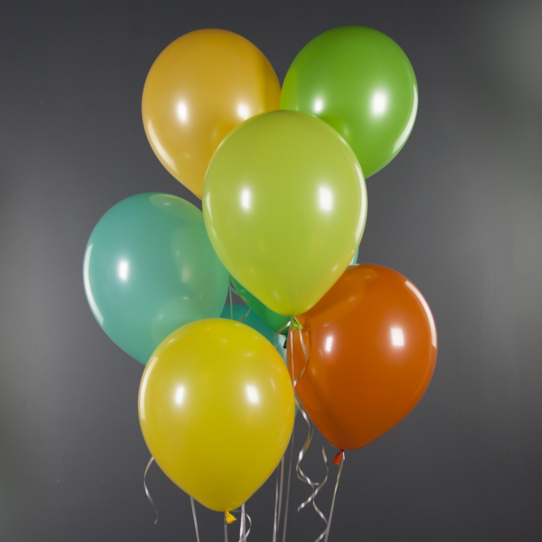Шар (12''/30 см), Лайм, пастель, 100 шт.
