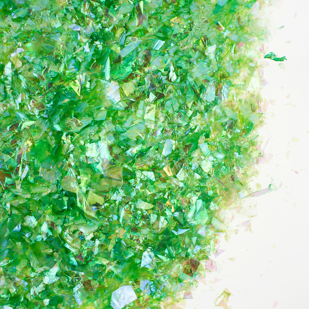 Конфетти дробленые Зеленый, Хамелеон, 20 г.