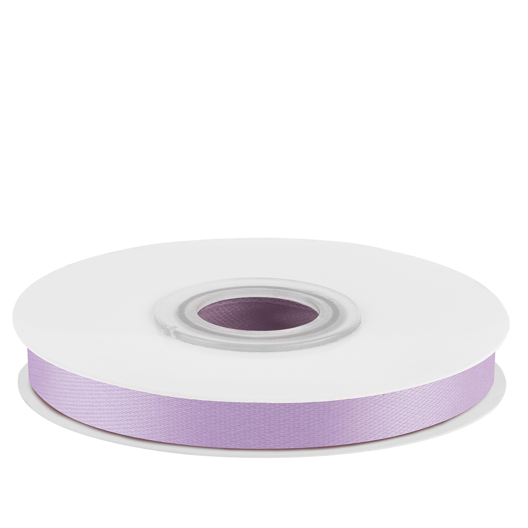 Лента атласная (0,7 см*22,85 м) Сиреневый, 1 шт.