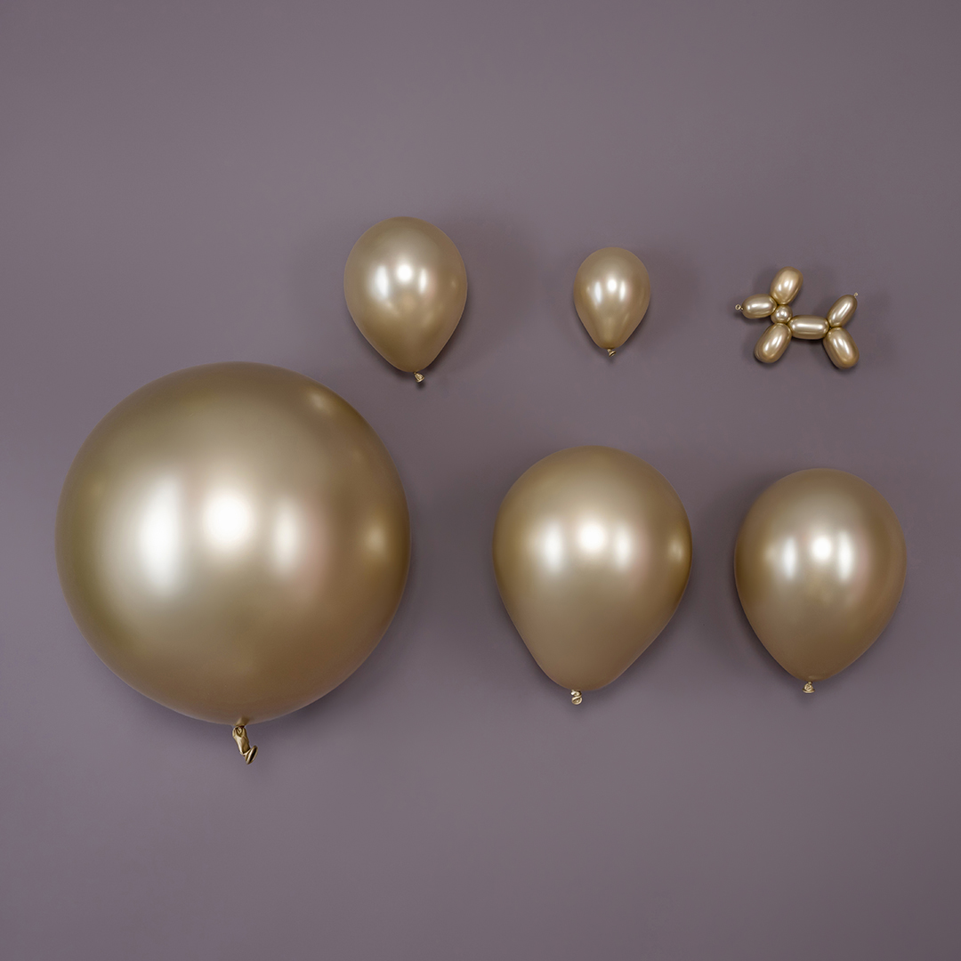 Шар (12''/30 см), Золотой Песок (870), шелк, 50 шт.