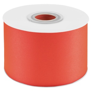 Лента атласная (5 см*22,85 м) Коралл, 1 шт.