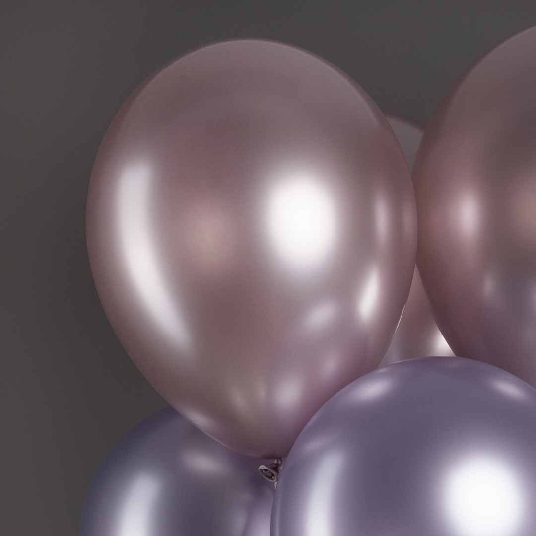 Шар (12''/30 см), Розовый цветок (809), шелк, 12 шт. Шар (12''/30 см), Розовый цветок (809), шелк, 12 шт.