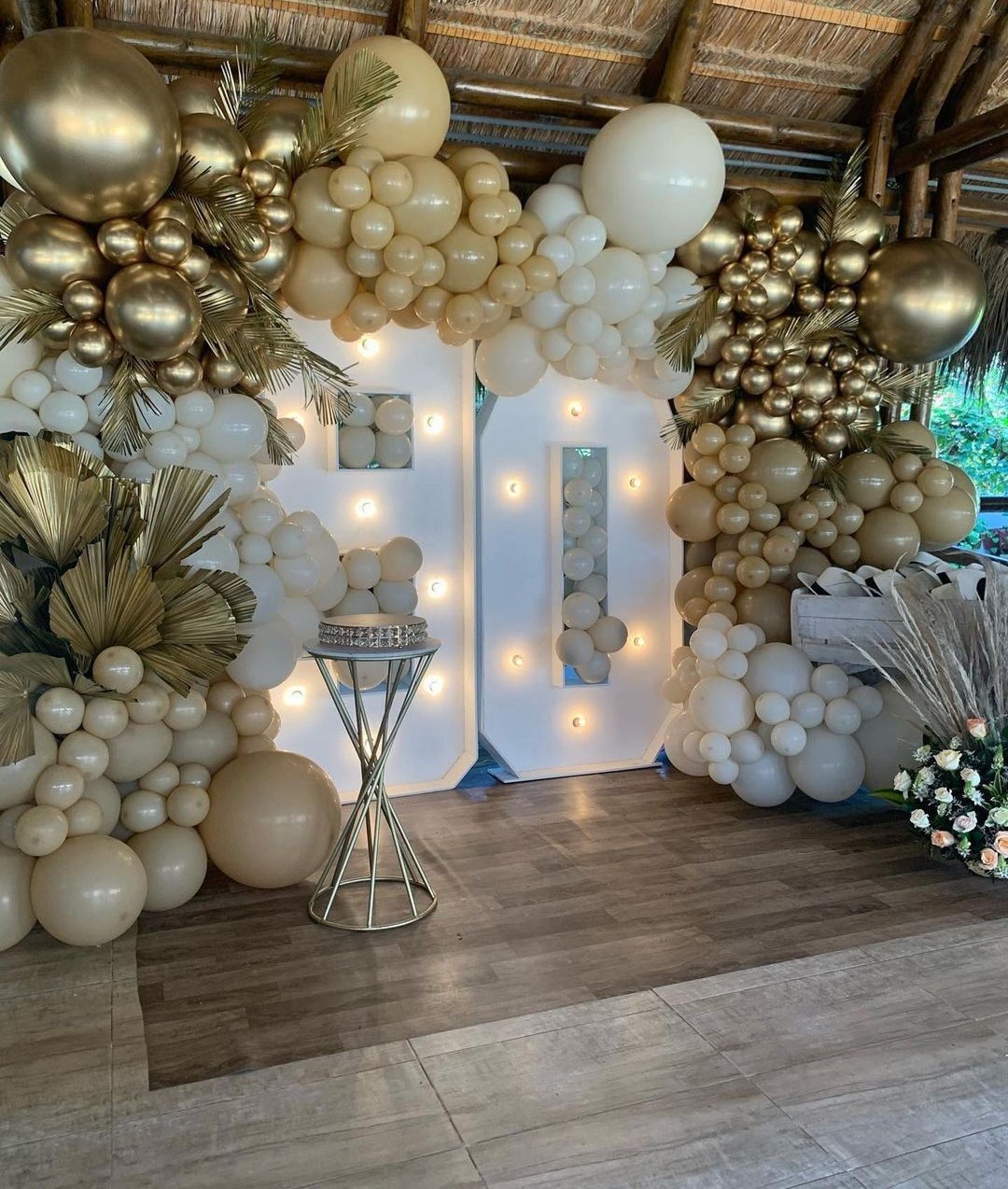 Шар (24''/61 см), Кремовый (107), пастель ретро, 3 шт.