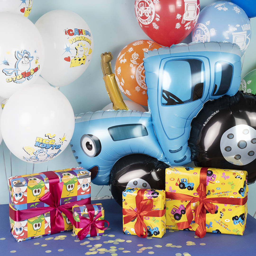 Шар (12''/30 см) Буба, Белый, пастель, 1 ст, 25 шт.