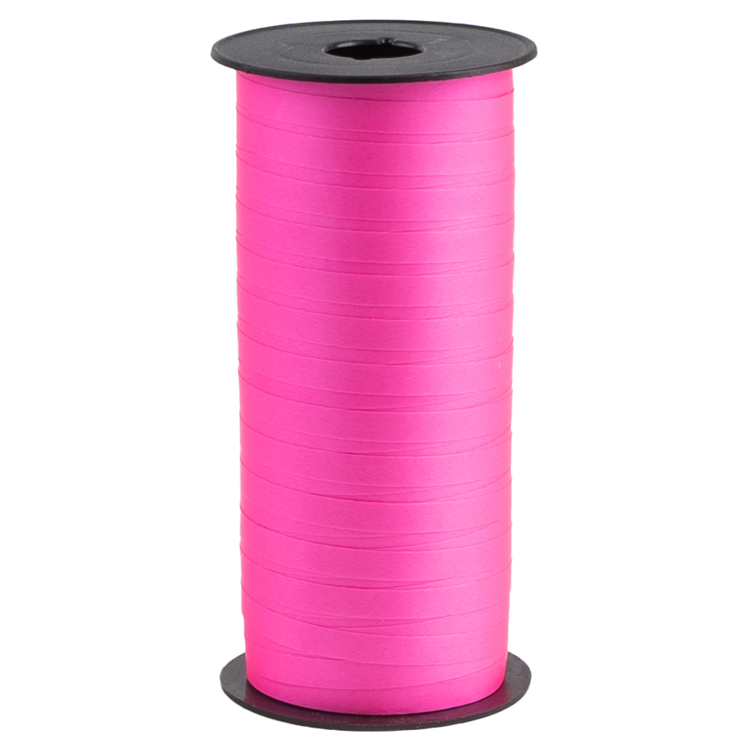 Лента полипропиленовая (0,5 см*100 м) Розовый, Неон, 1 шт.
