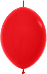 Шар (12''/30 см) Линколун, Красный (015), пастель, 50 шт.