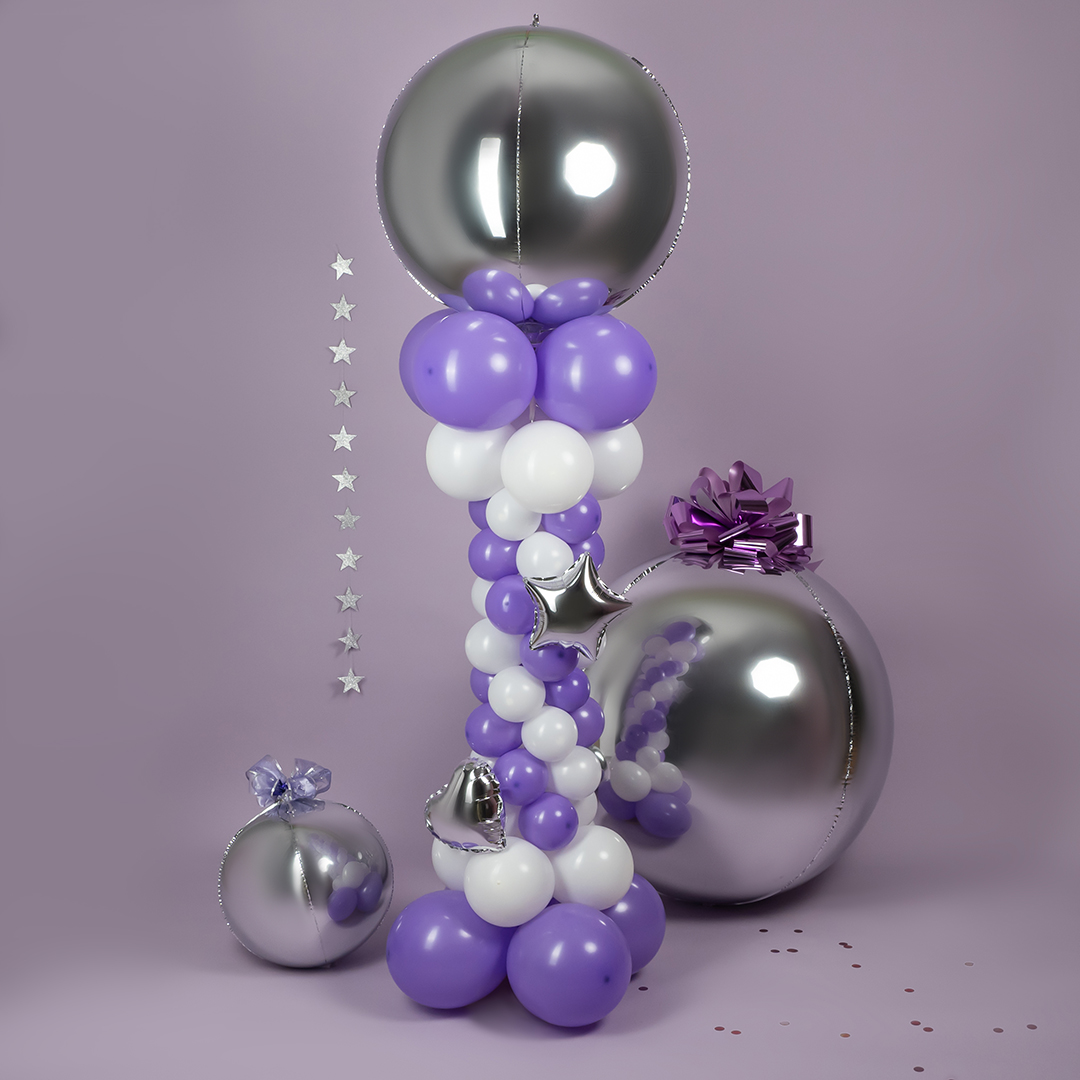 Шар (5''/13 см), Белый (005), пастель, 100 шт. Шар (5''/13 см), Белый (005), пастель, 100 шт.