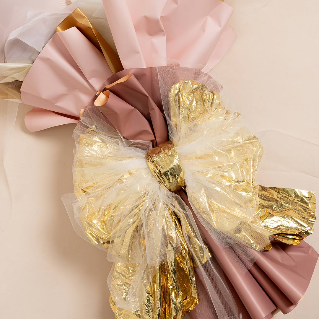 Полисилк 25мкм (1*20 м) Желтое золото, 1 шт.