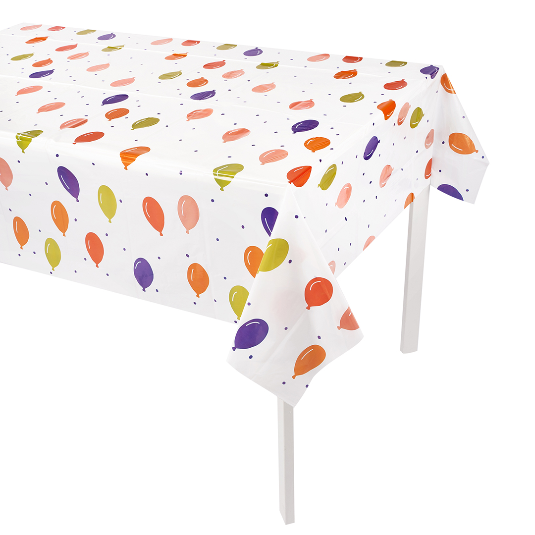 Скатерть одноразовая, Шарики, 120*180 см, 1 шт.