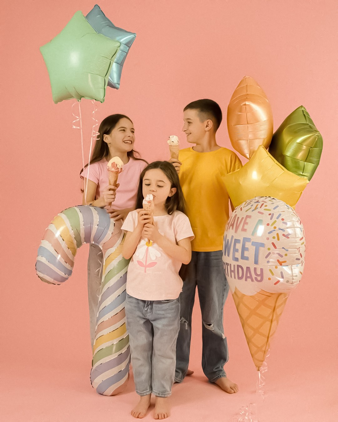 Шар (18''/46 см) Звезда, Желтый банан, Сатин, 1 шт.