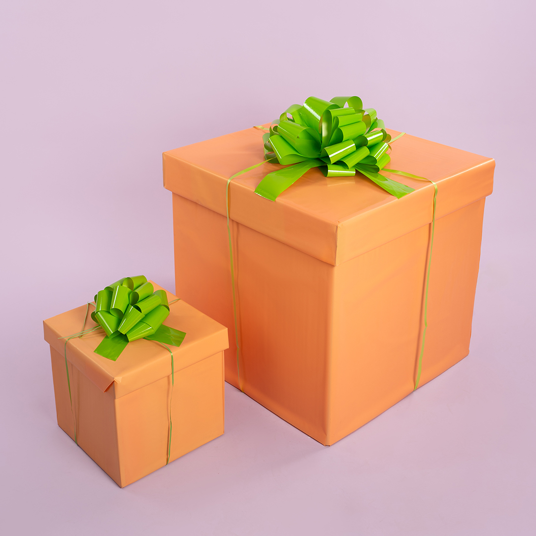 Бант Шар, Салатовый, Лаковый, 36 см, 1 шт. в упак. 