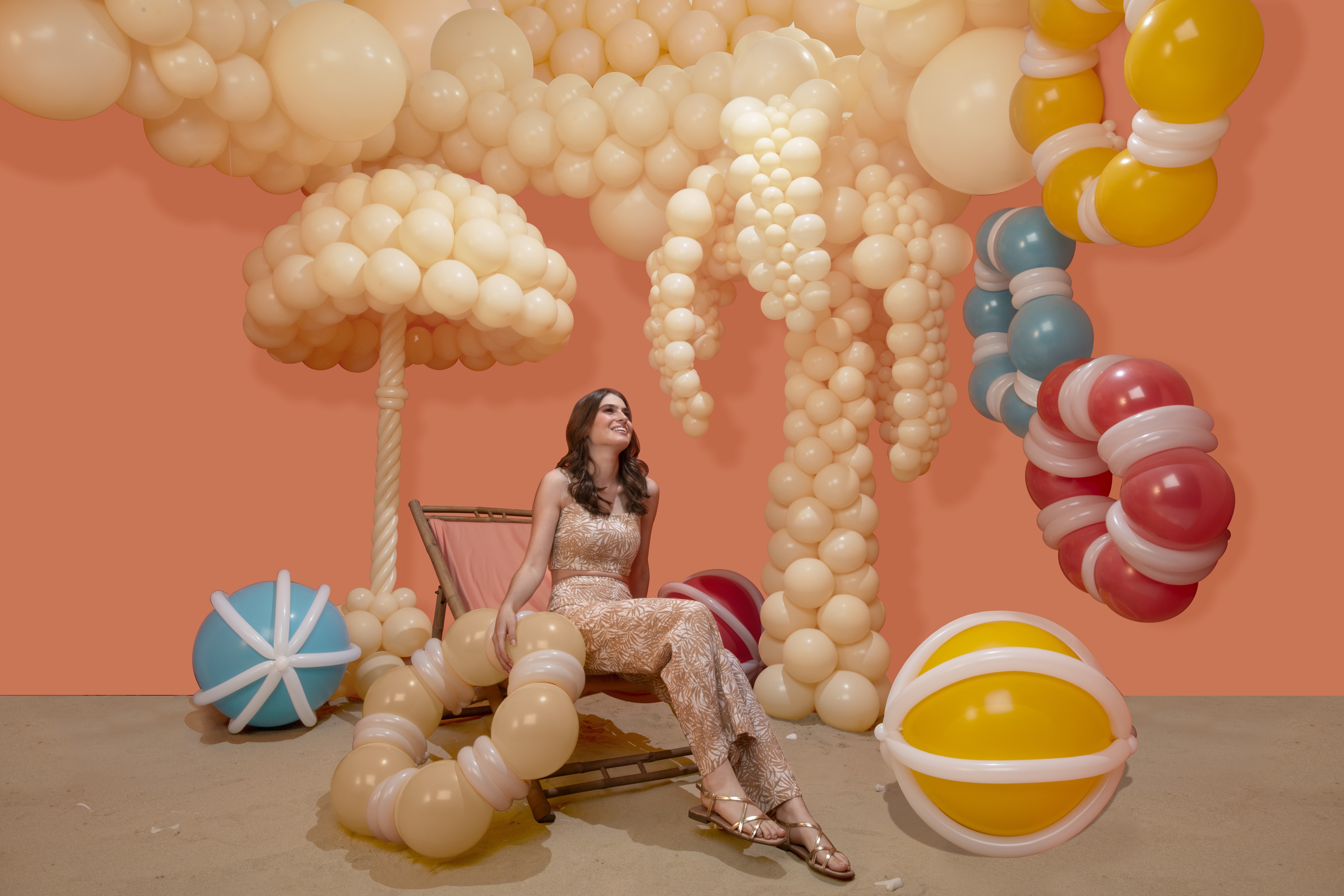 Шар (2''/5 см) ШДМ, Персик Малибу (660), макарунс, 100 шт.