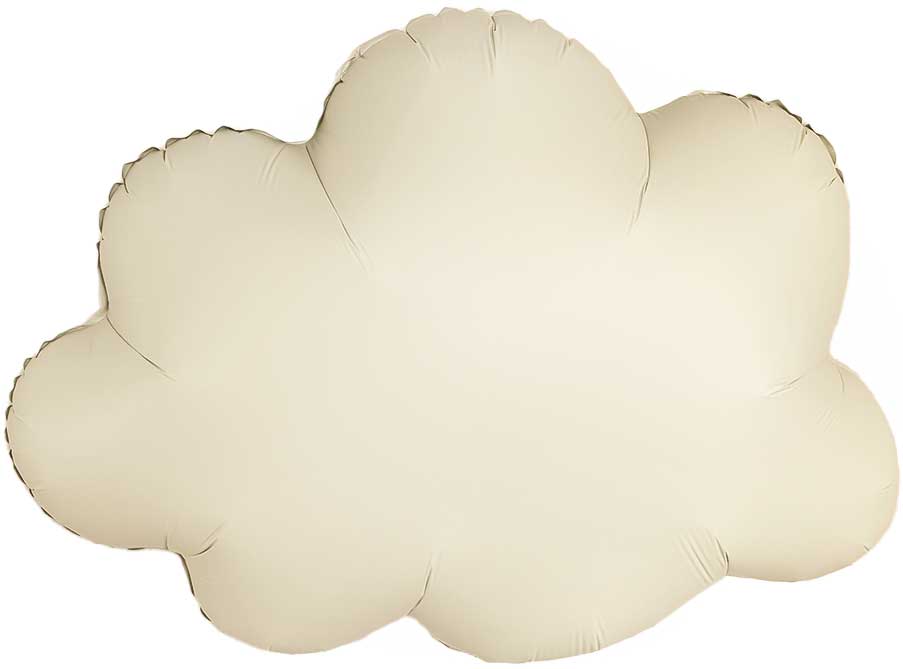 Шар (27''/69 см) Фигура, Облако, Сатин, 1 шт.