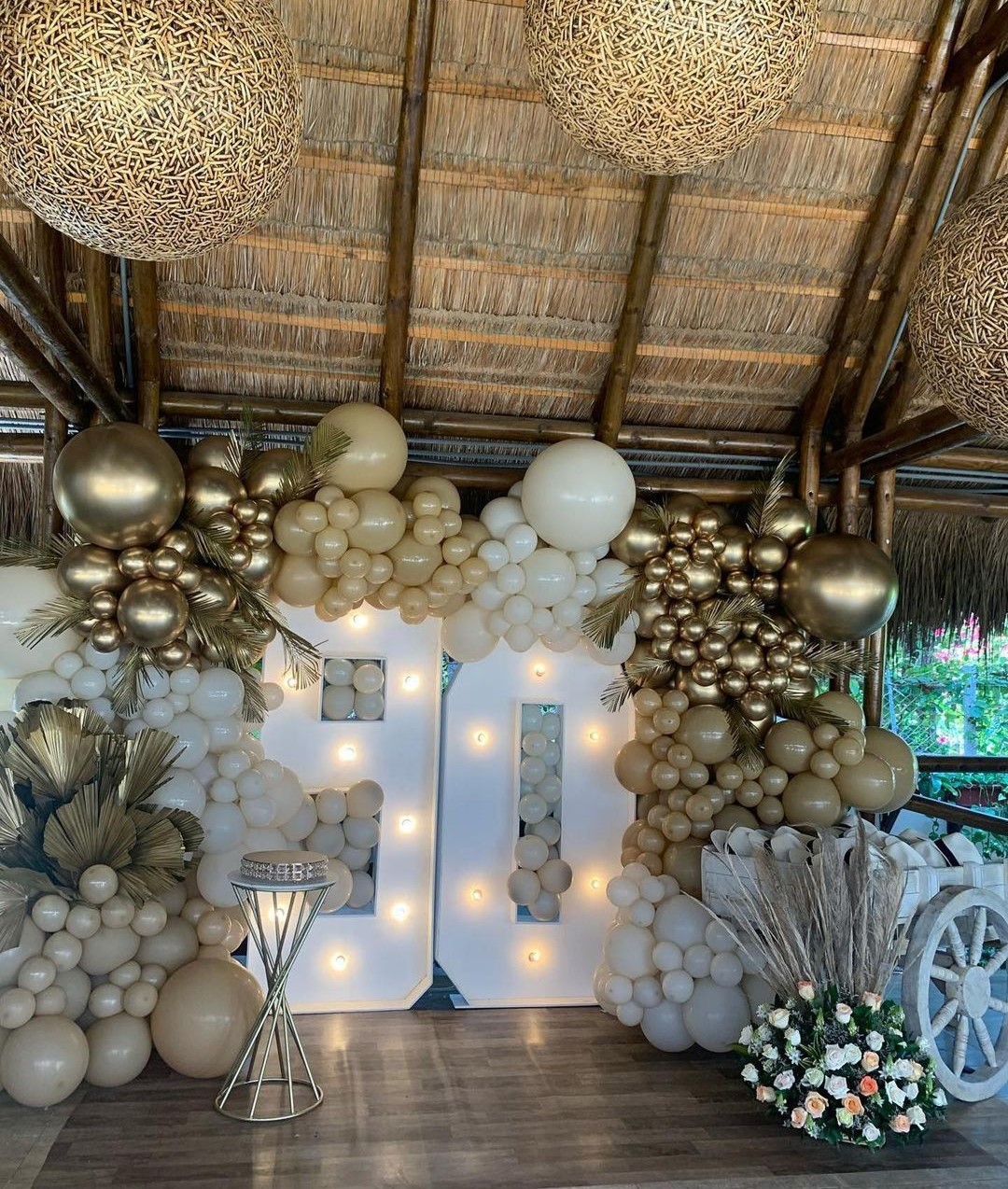 Шар (24''/61 см), Кофе Латте (073), пастель, 3 шт.