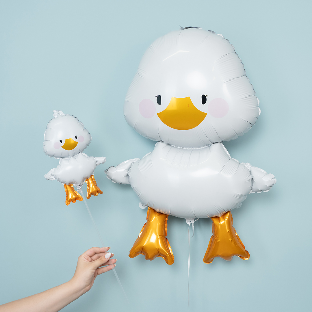 Шар (41''/104 см) Фигура, Гусь Обнимусь, 1 шт. в уп.