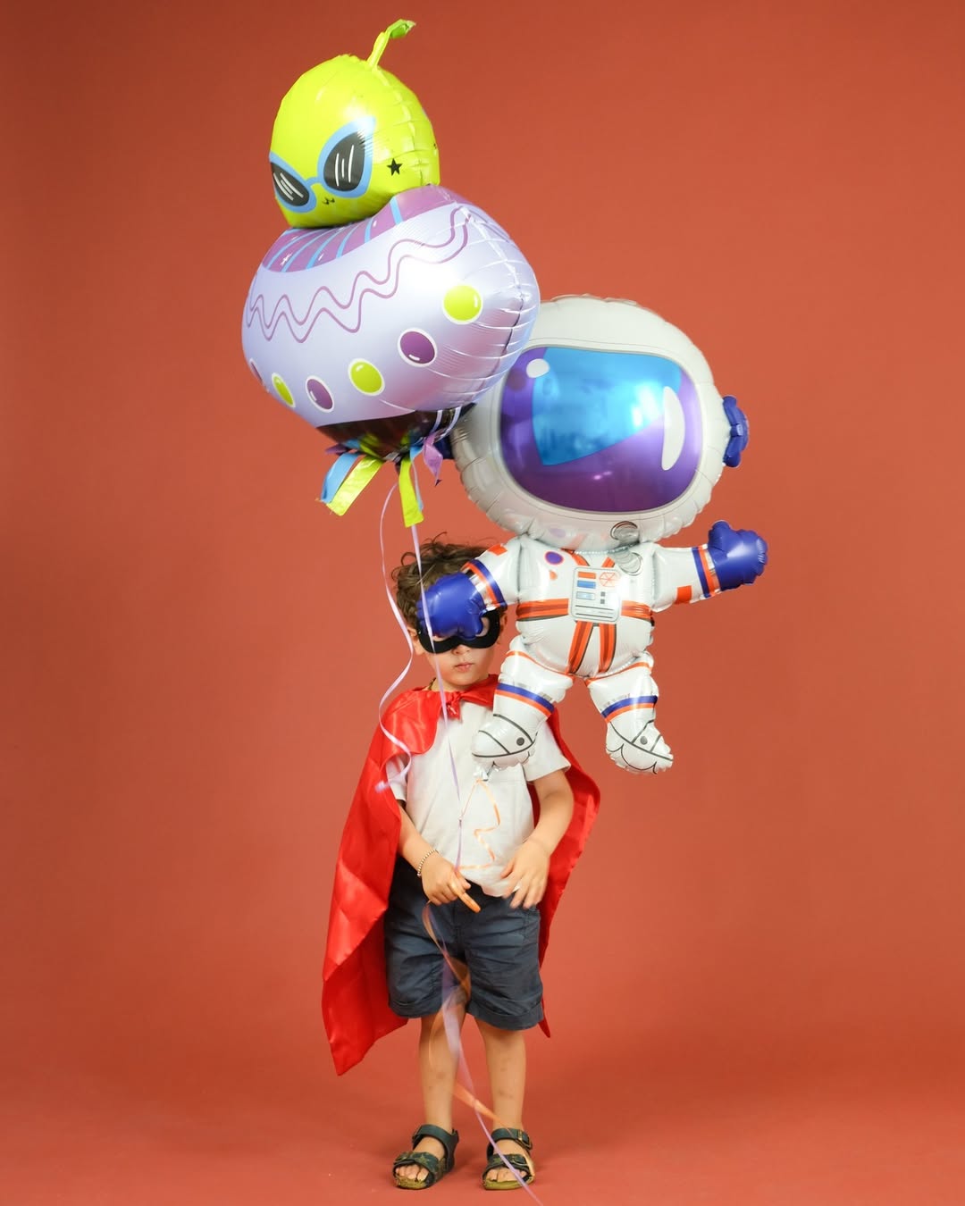 Шар (28''/71 см) Фигура, Космонавт, 1 шт. в уп.