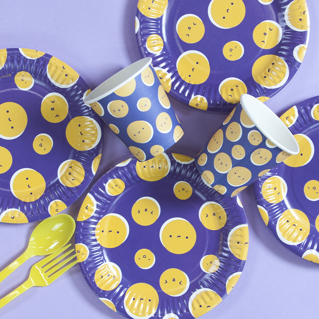 Вилки, Премиум, Желтый, 17 см, 10 шт. в упак. 