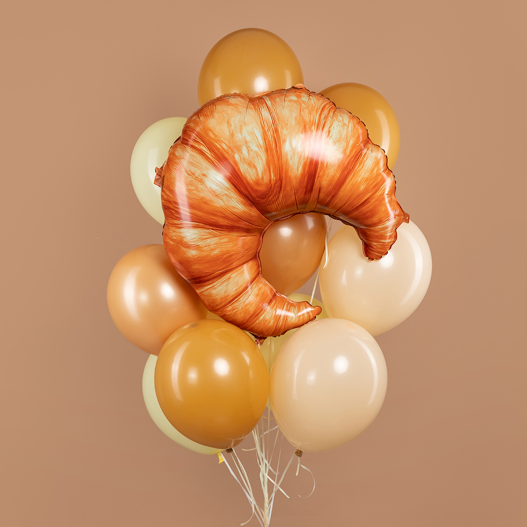 Шар (30''/76 см) Фигура, Круассан, 1 шт.
