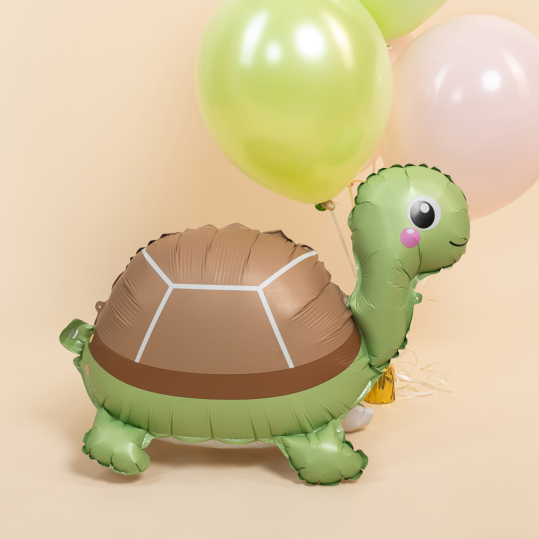 Шар (28''/71 см) Фигура 3D, Черепашка, 1 шт. в уп.