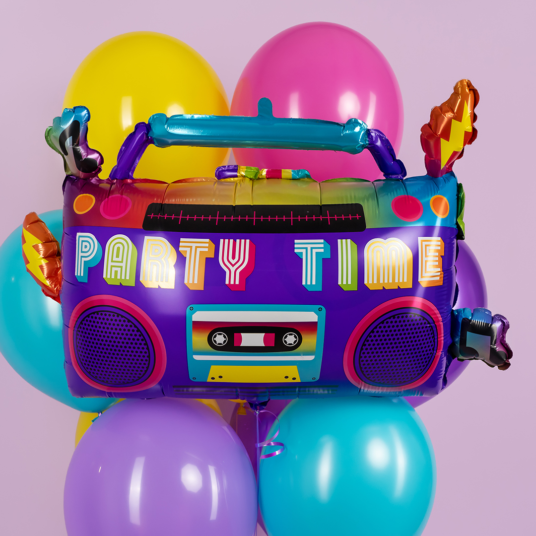 Шар (29''/74 см) Фигура, Магнитофон, 1 шт.