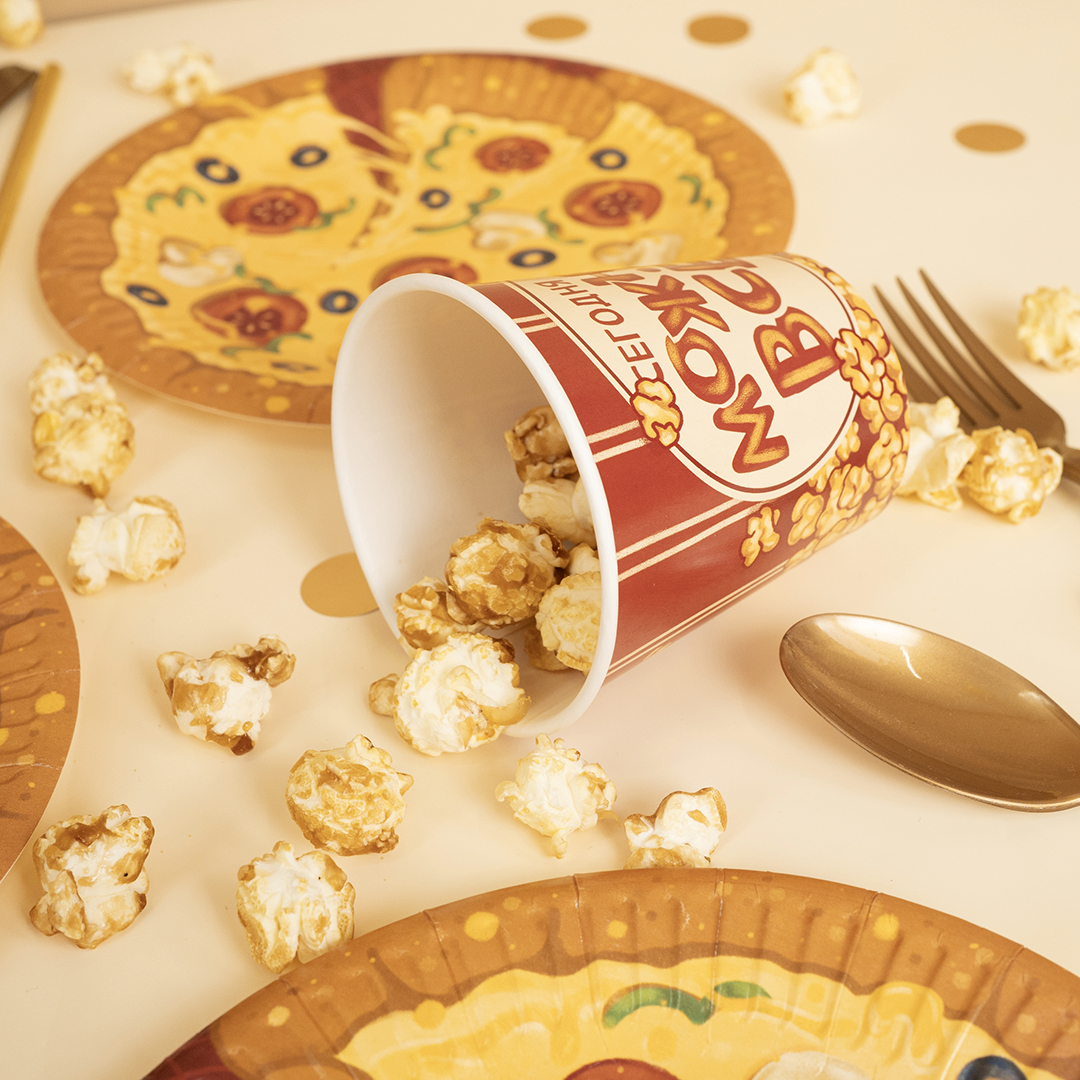 Тарелки (7''/18 см) Фастфуд, 6 шт.