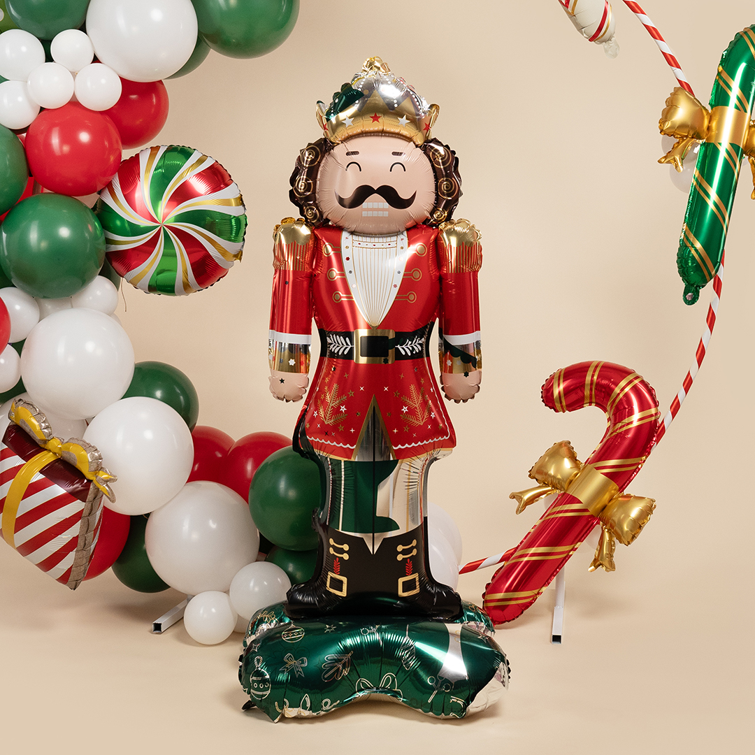 Шар 3D (59''/150 см) Фигура на подставке, Щелкунчик, 1 шт.