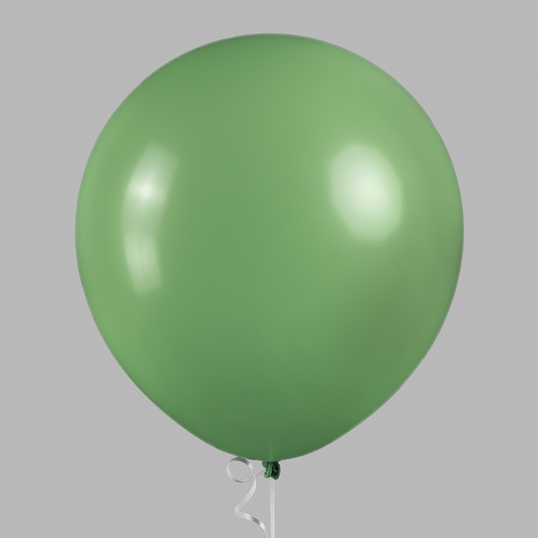 Шар (18''/46 см), Авокадо, пастель ретро, 10 шт.