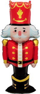 Шар (42''/107 см) Фигура, Щелкунчик (надув воздухом), 1 шт. в уп.