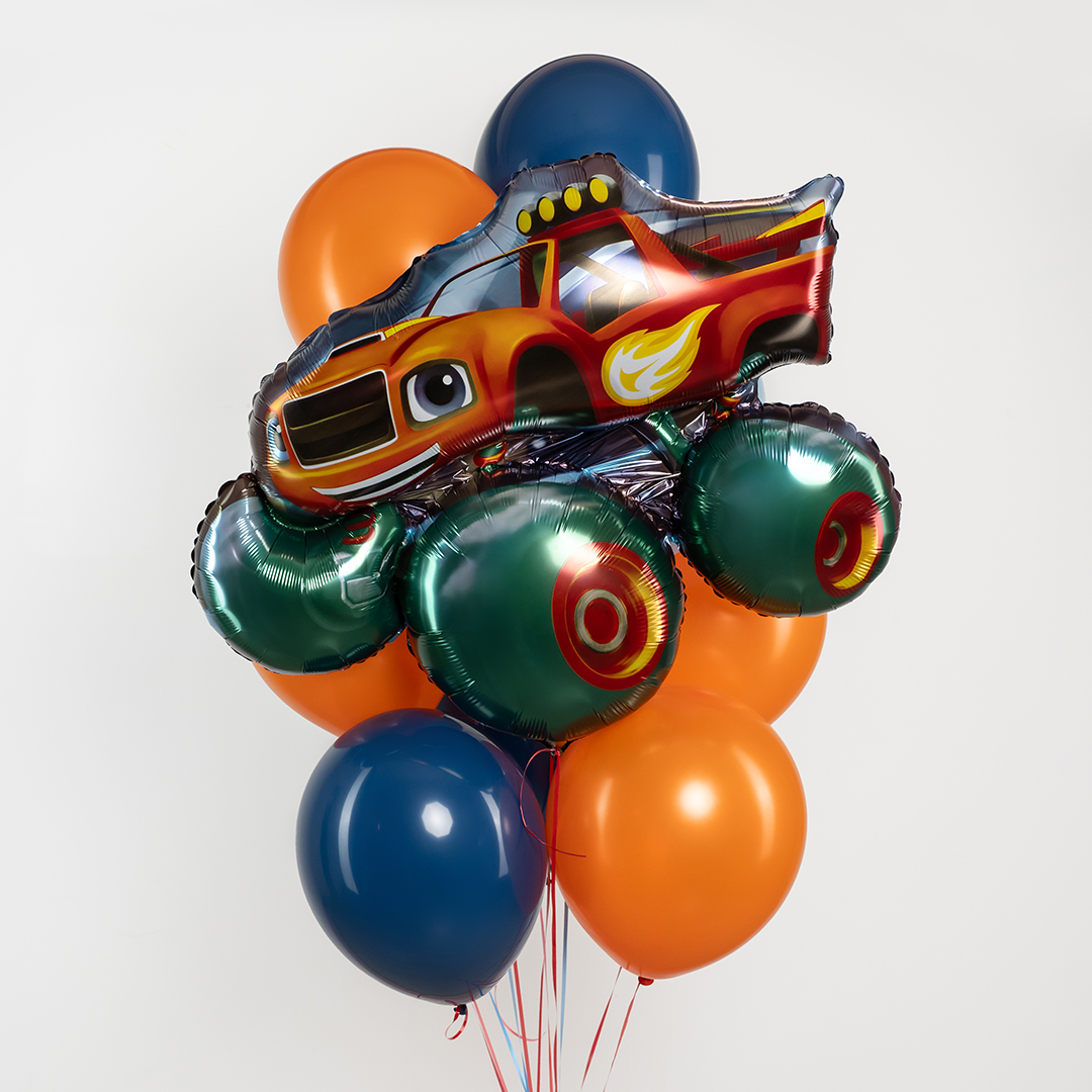 Шар (35''/89 см) Фигура, Джип, 1 шт.