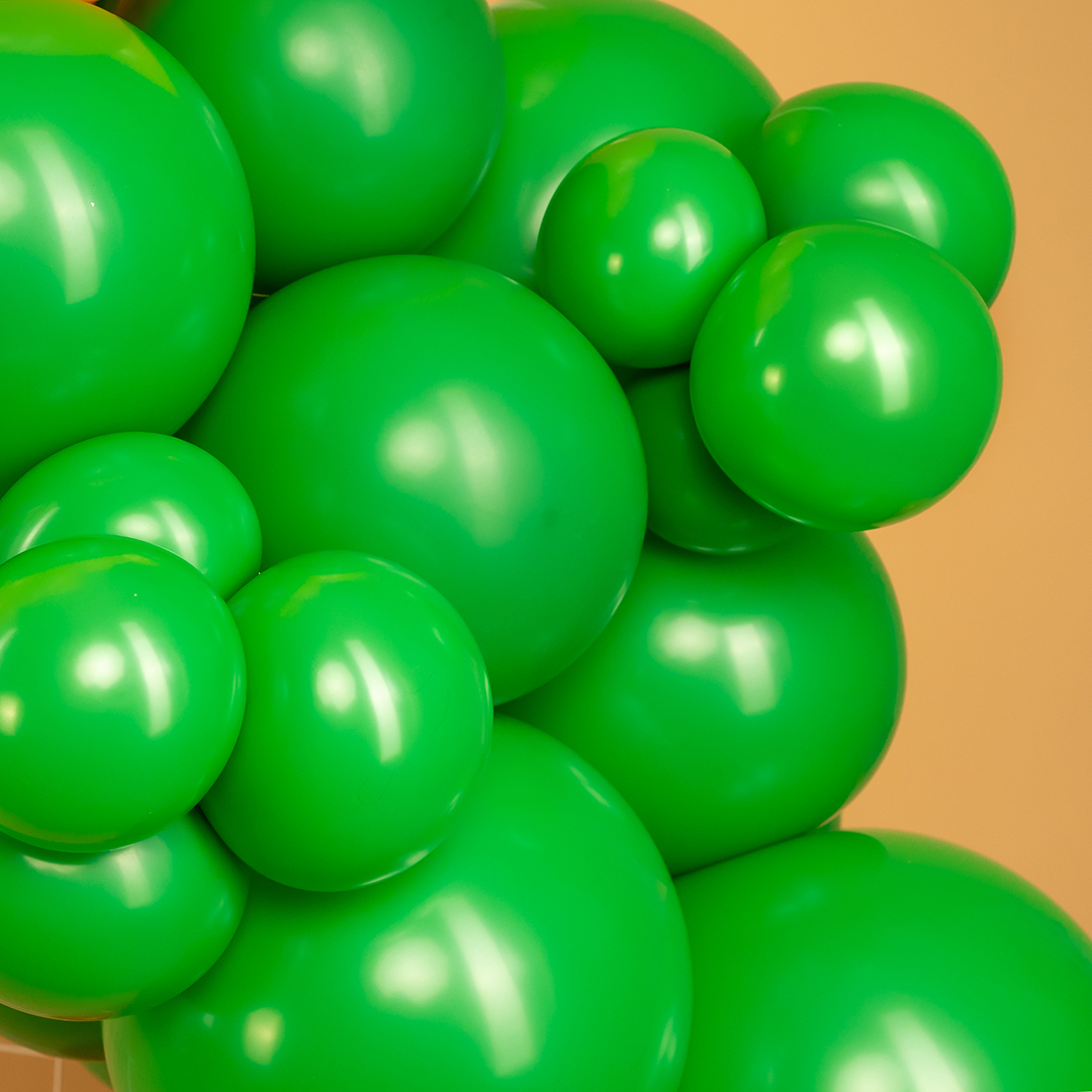 Шар (9''/23 см), Зеленый клевер (029), пастель, 100 шт.