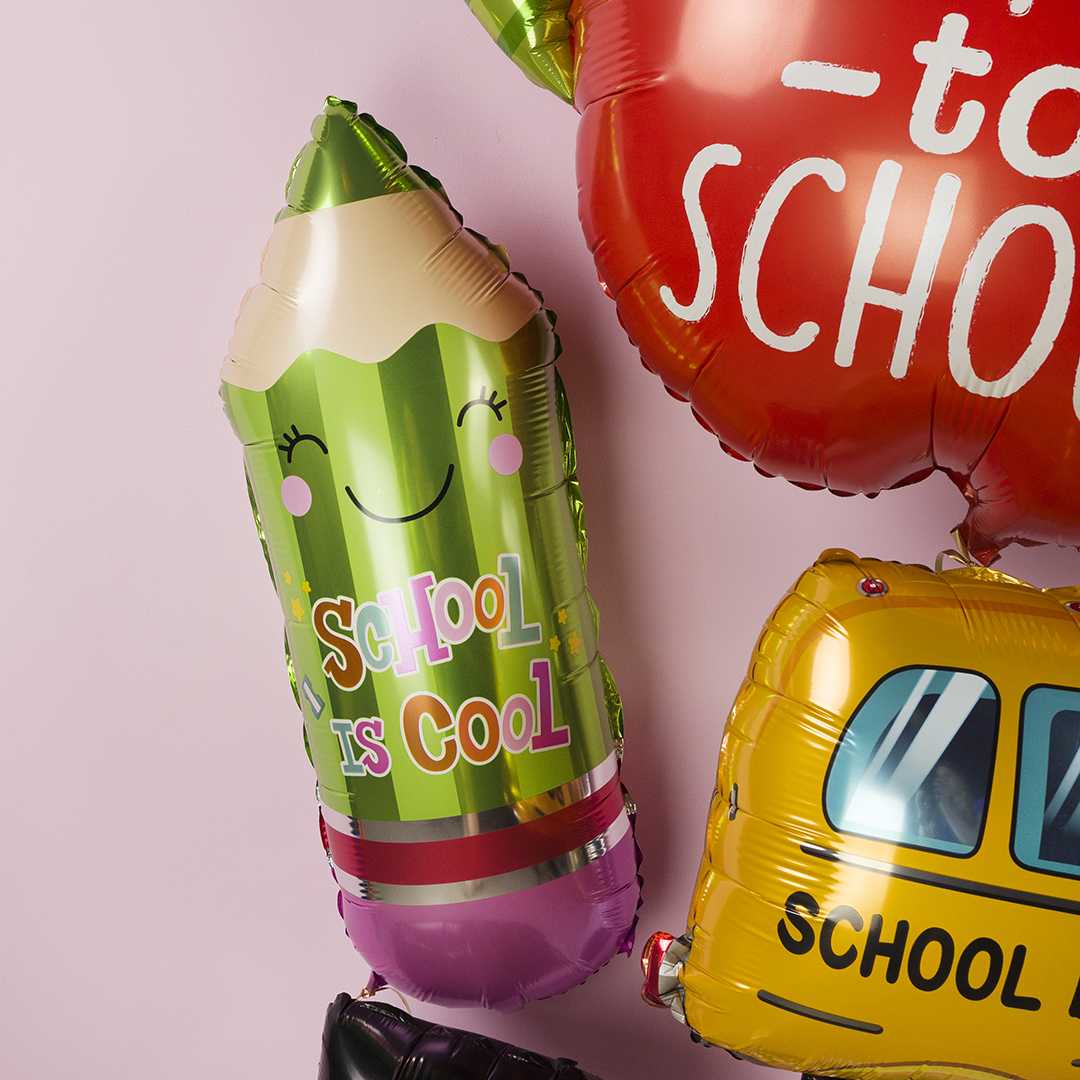 Шар (29''/74 см) Фигура, Школьный карандаш, Зеленый, 1 шт.