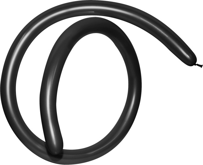 Шар (1''/3 см) ШДМ, Черный (080), пастель, 100 шт.