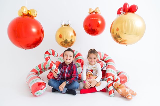 Шар (41''/104 см) Фигура, Леденец трость, Красный, Голография, 1 шт.