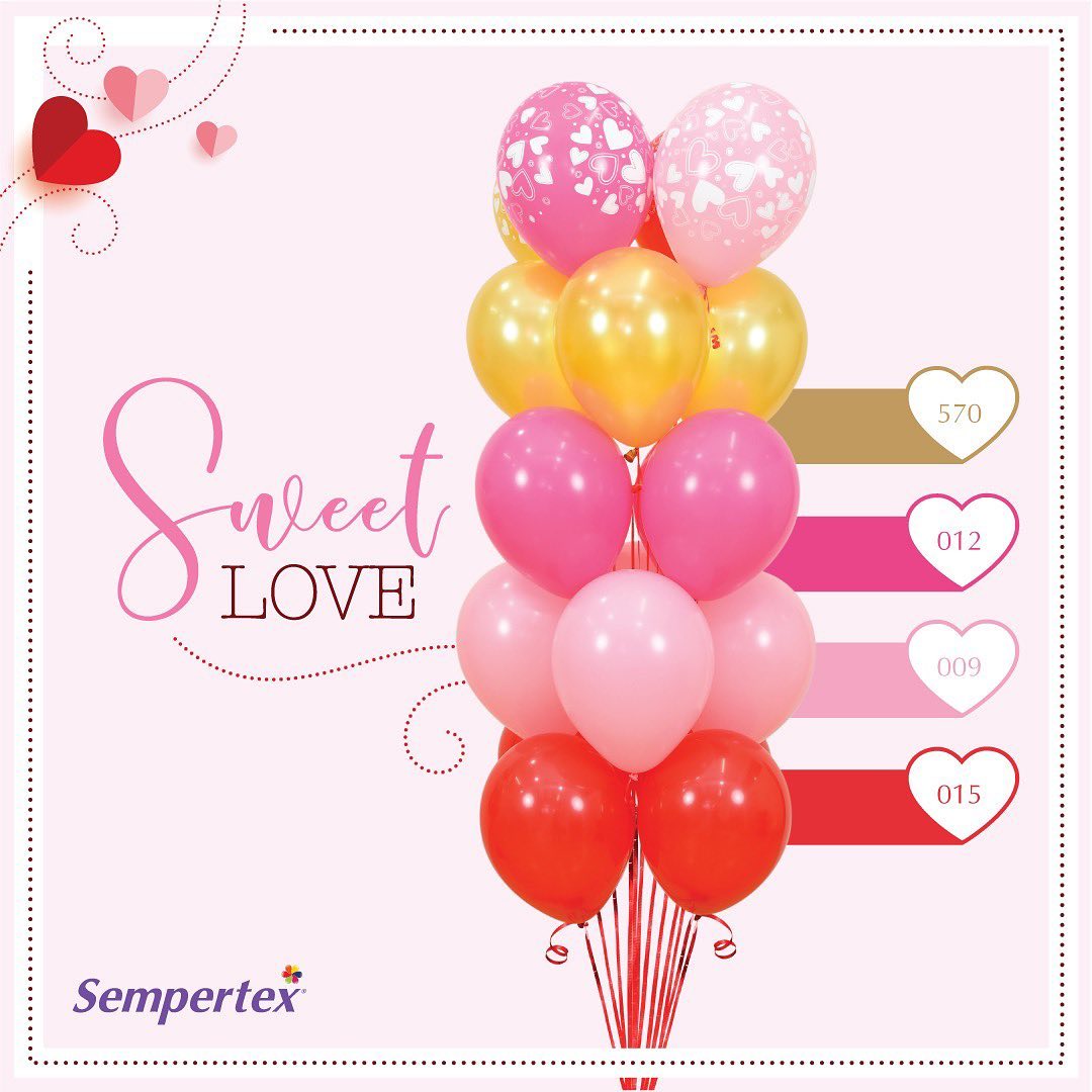 Шар (12''/30 см), Красный (015), пастель, 50 шт.