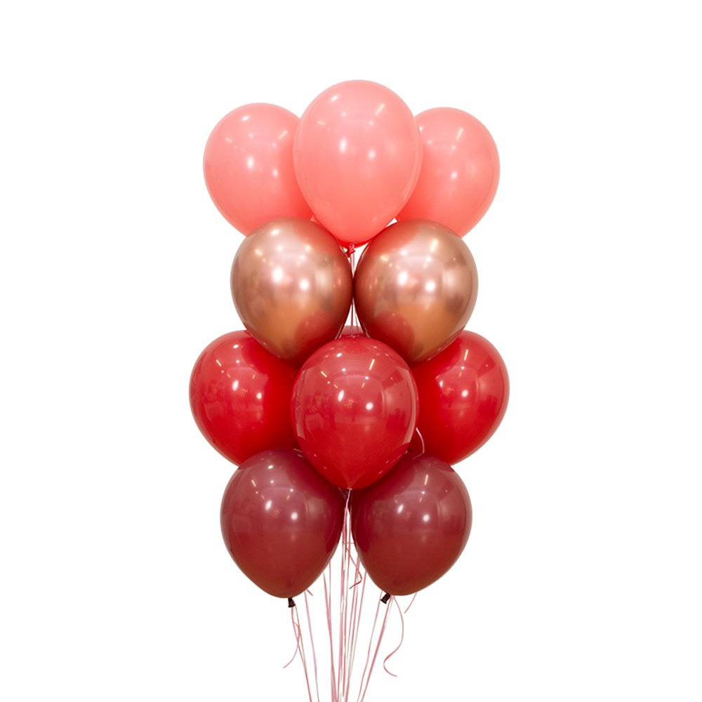 Шар (12''/30 см), Королевский красный (016), пастель, 12 шт. Шар (12''/30 см), Королевский красный (016), пастель, 12 шт.