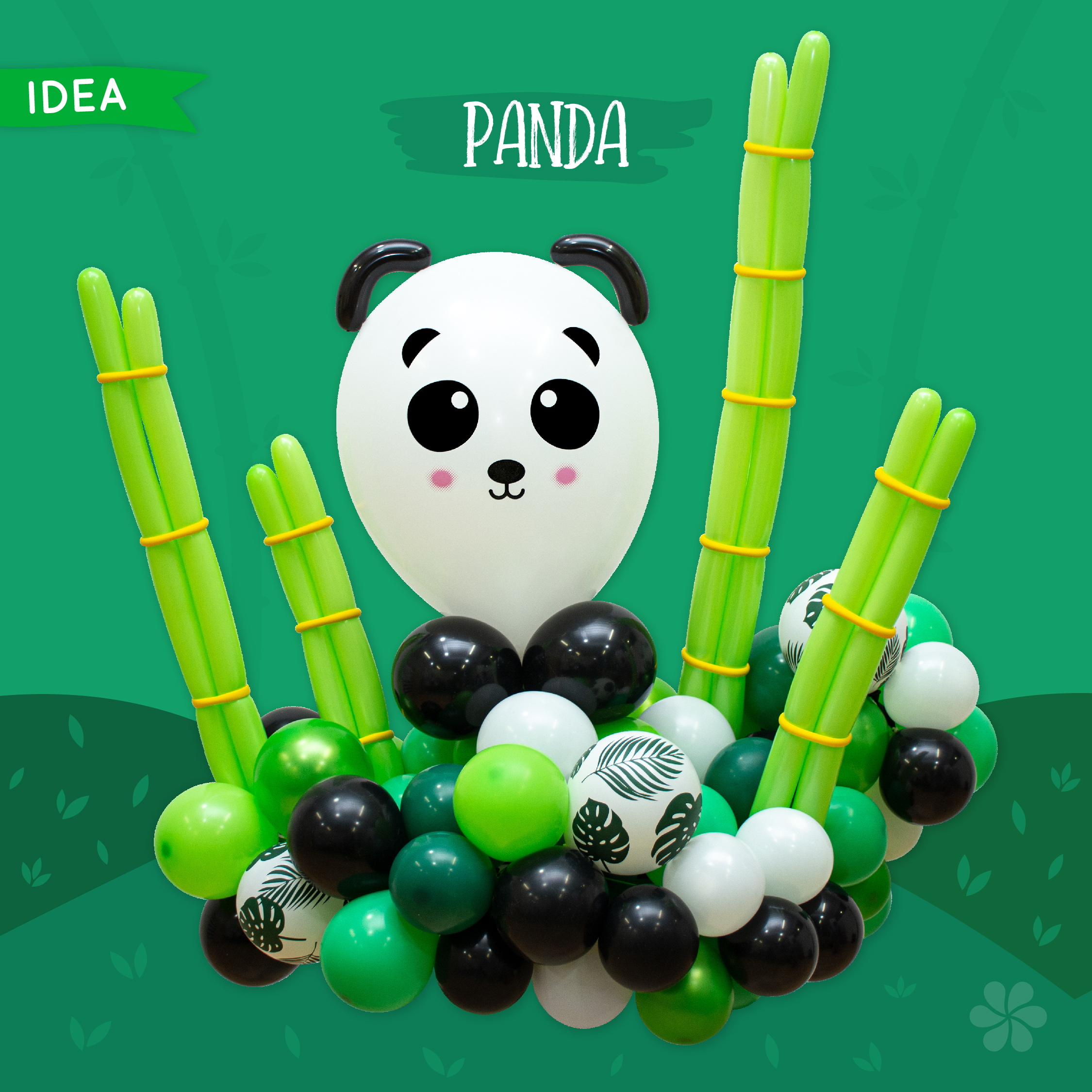 Шар (10''/25 см), Зеленый (030), пастель, 100 шт.