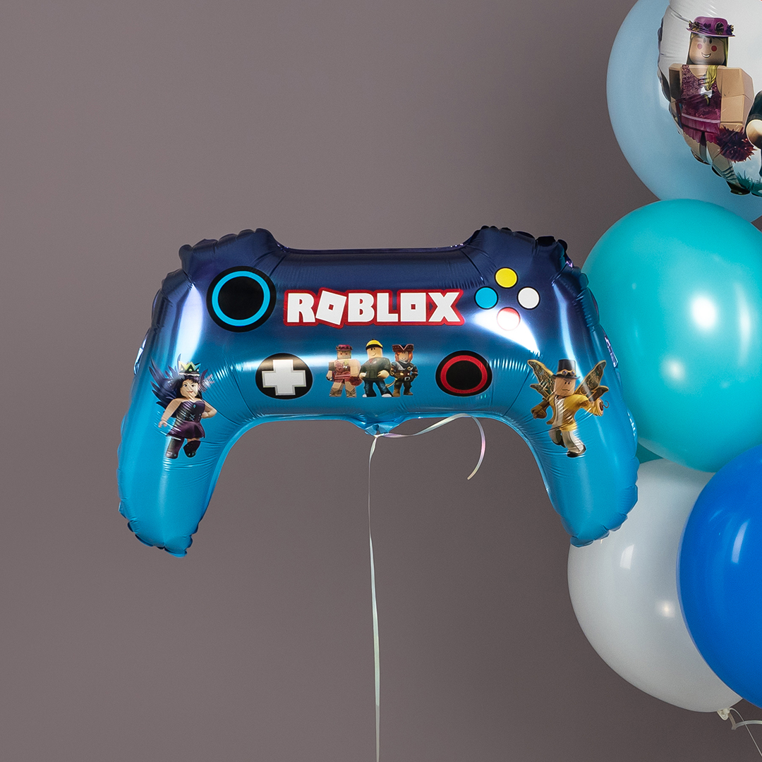 Шар (28''/71 см) Фигура, Геймпад, Блоки, Любимая игра, 1 шт.