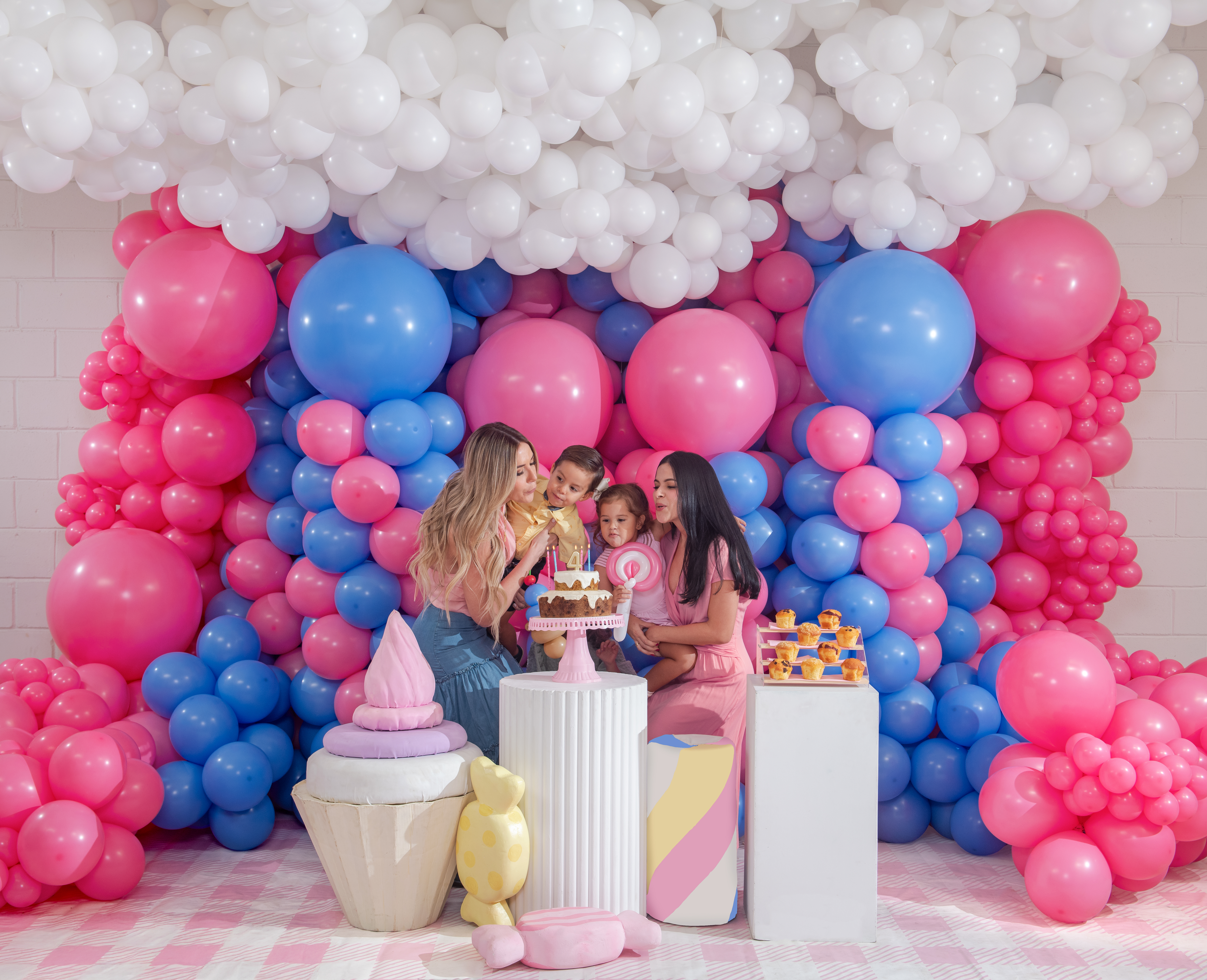 Шар (18''/46 см), Лавандово-синий (042), пастель, 25 шт.