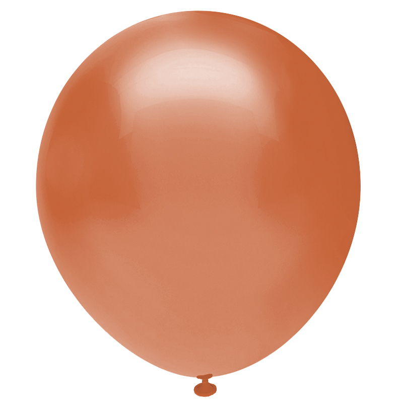 Шар (18''/46 см), Терракотовый (838), пастель, 25 шт.
