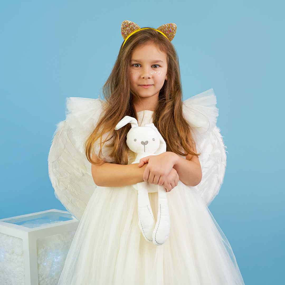 Ободок Кошка, Золото, с блестками, 1 шт. 